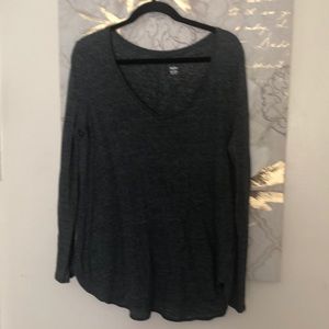 Dark Gray long sleeved tunic XL